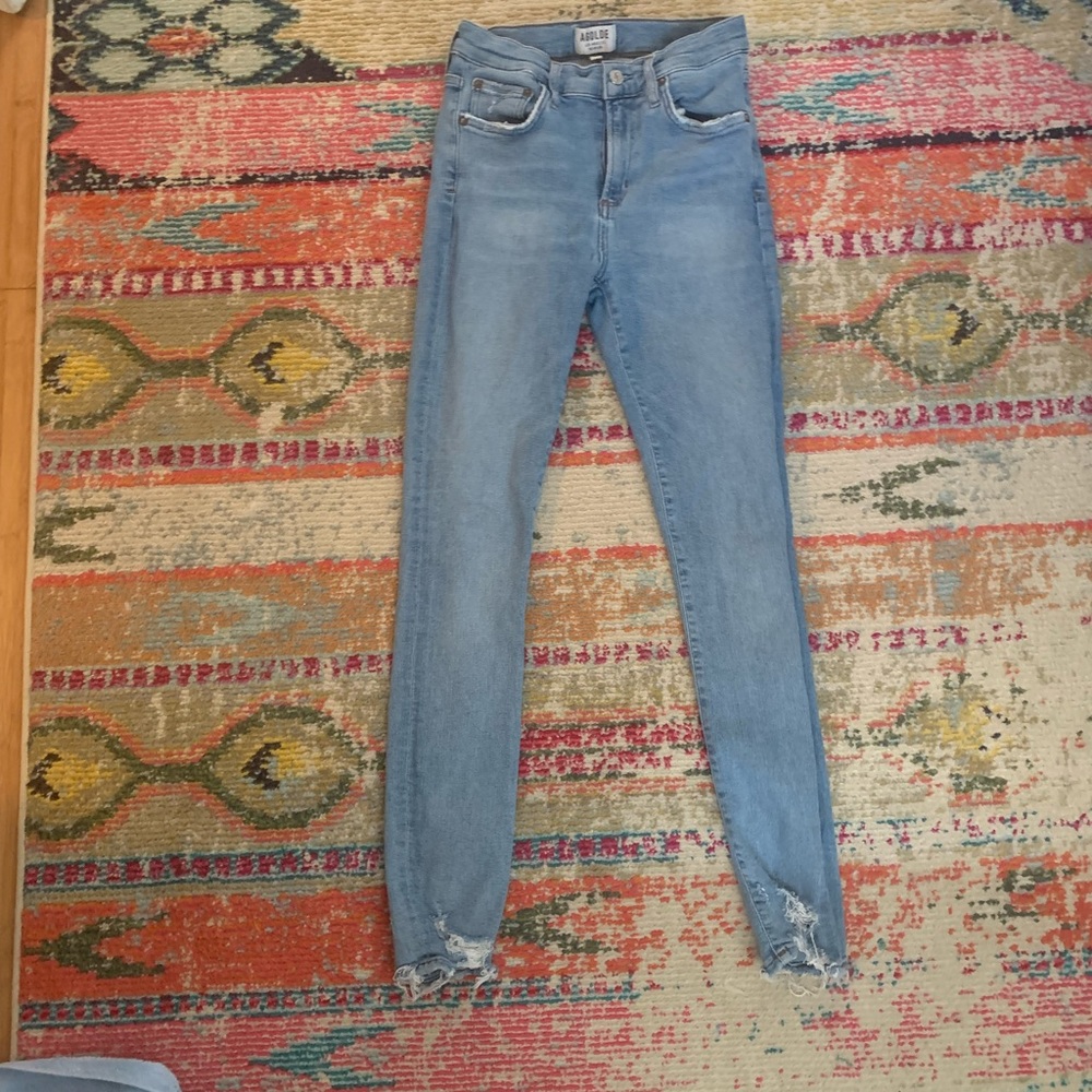 Agolde Sophie High Rise Skinny Jeans